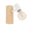 Eglo lights EGLO ceiling spotlight, wall light brown, white