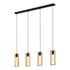 Eglo lights LITTLETON hanging light black, 4-light sources