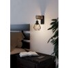 Eglo lights EGLO wall light brown, black, 1-light source