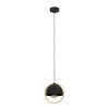 Eglo lights CALLOW hanging light brown, black, 1-light source