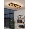 Eglo lights CONSETT ceiling light brown, black, 6-light sources