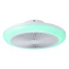 Eglo lights EGLO Ceiling fan light LED white, Remote control, Colour changer