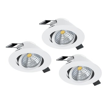 Eglo lights SALICETO recessed light LED white