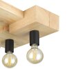 Eglo lights HALKIN ceiling light brown, black, 4-light sources