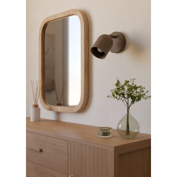 Eglo lights TILSTON ceiling spotlight, wall light sand-coloured, 1-light source