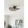 Eglo lights SWABY ceiling light bronze, 1-light source