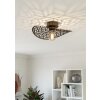 Eglo lights SWABY ceiling light bronze, 1-light source