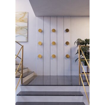 Eglo lights TALAMELLO wall light LED gold