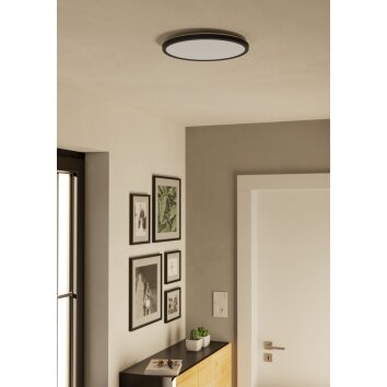 Eglo lights ROVITO ceiling light LED black, Colour changer