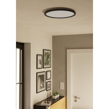 Eglo lights ROVITO ceiling light LED black, Colour changer