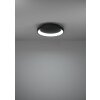 Eglo lights LORETELLO ceiling light, wall and ceiling light LED black, Remote control