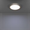 Eglo lights EGLO ceiling light LED matt nickel, Colour changer