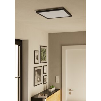 Eglo lights ROVITO ceiling light LED black, Colour changer