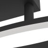 Eglo lights GRISOLIA ceiling light LED black