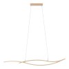 Eglo lights GRISOLIA hanging light LED brown
