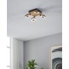 Eglo lights RIELVES ceiling light, ceiling spotlight LED brown, black