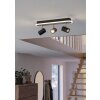 Eglo lights RIMBOCCHI ceiling light, ceiling spotlight LED brown, black