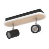 Eglo lights RIMBOCCHI ceiling light, ceiling spotlight LED brown, black