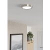 Eglo lights EGLO ceiling light LED matt nickel, Colour changer