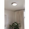 Eglo lights EGLO ceiling light LED matt nickel, Colour changer