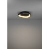 Eglo lights LORETELLO ceiling light, wall and ceiling light LED black, Remote control