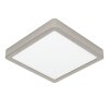 Eglo lights EGLO ceiling light LED matt nickel, Colour changer