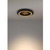 Eglo lights BALAZOTE ceiling light LED black, Remote control