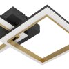 Eglo lights CALLIERA ceiling light LED brass, black