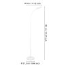 Eglo lights LAURO floor lamp LED white
