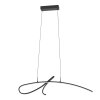 Eglo lights CARDONCITO hanging light LED black, Colour changer