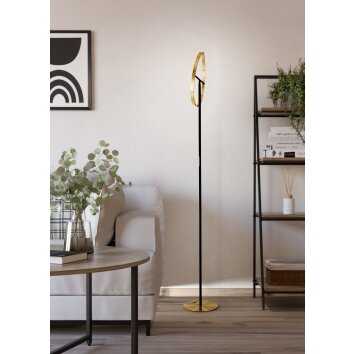 Eglo lights CASTELPOTO floor lamp LED brass, black