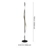 Eglo lights CONAPRATO floor lamp LED brass, black