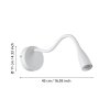 Eglo lights OLIVANDINO wall light LED white