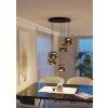 Eglo lights HORTUNAS hanging light LED black