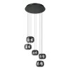 Eglo lights HORTUNAS hanging light LED black