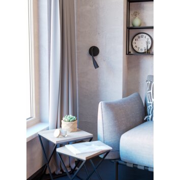 Eglo lights OLIVANDINO wall light LED black