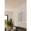Eglo lights RGB recessed light LED black, white, Remote control, Colour changer