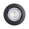 Eglo lights FAVAZZINA recessed light LED black