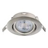 Eglo lights FAVAZZINA recessed light LED matt nickel