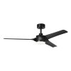 Eglo lights ORCUTT Ceiling fan light LED black, Remote control