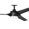 Eglo lights ORCUTT Ceiling fan light LED black, Remote control