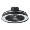Eglo lights mit Ceiling fan light LED black, Remote control, Colour changer