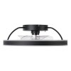 Eglo lights mit Ceiling fan light LED black, Remote control, Colour changer