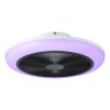Eglo lights mit Ceiling fan light LED black, white, Remote control, Colour changer
