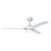 Eglo lights ORCUTT Ceiling fan light LED matt white, Remote control