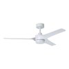 Eglo lights ORCUTT Ceiling fan light LED matt white, Remote control