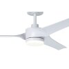 Eglo lights ORCUTT Ceiling fan light LED matt white, Remote control
