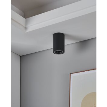Eglo lights CAROSSO-Z ceiling light LED black