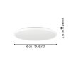 Eglo lights ROVITO-Z ceiling light LED white, Colour changer