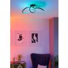 Eglo lights CALAROSSA-Z ceiling light LED black, Colour changer
